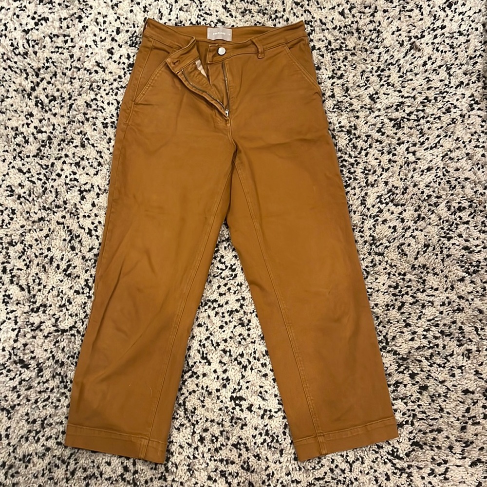 Everlane Straight Leg Cropped Jeans